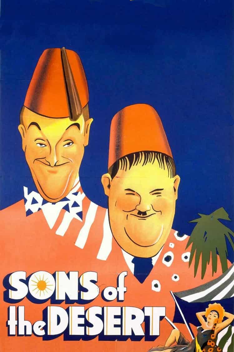Poster for Sons of the Desert